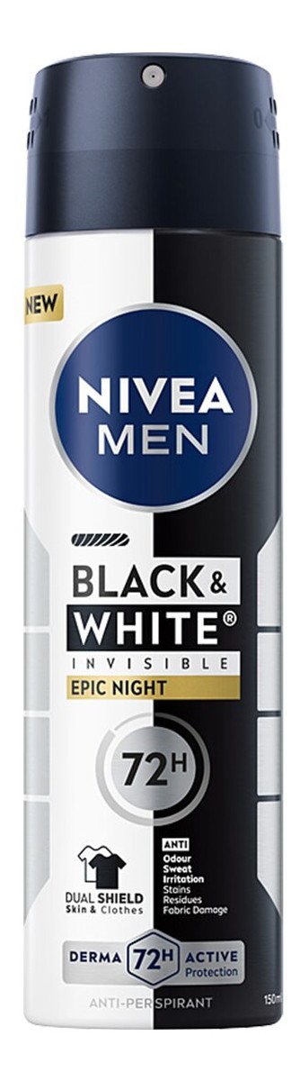 Men Epic Night antyperspirant spray