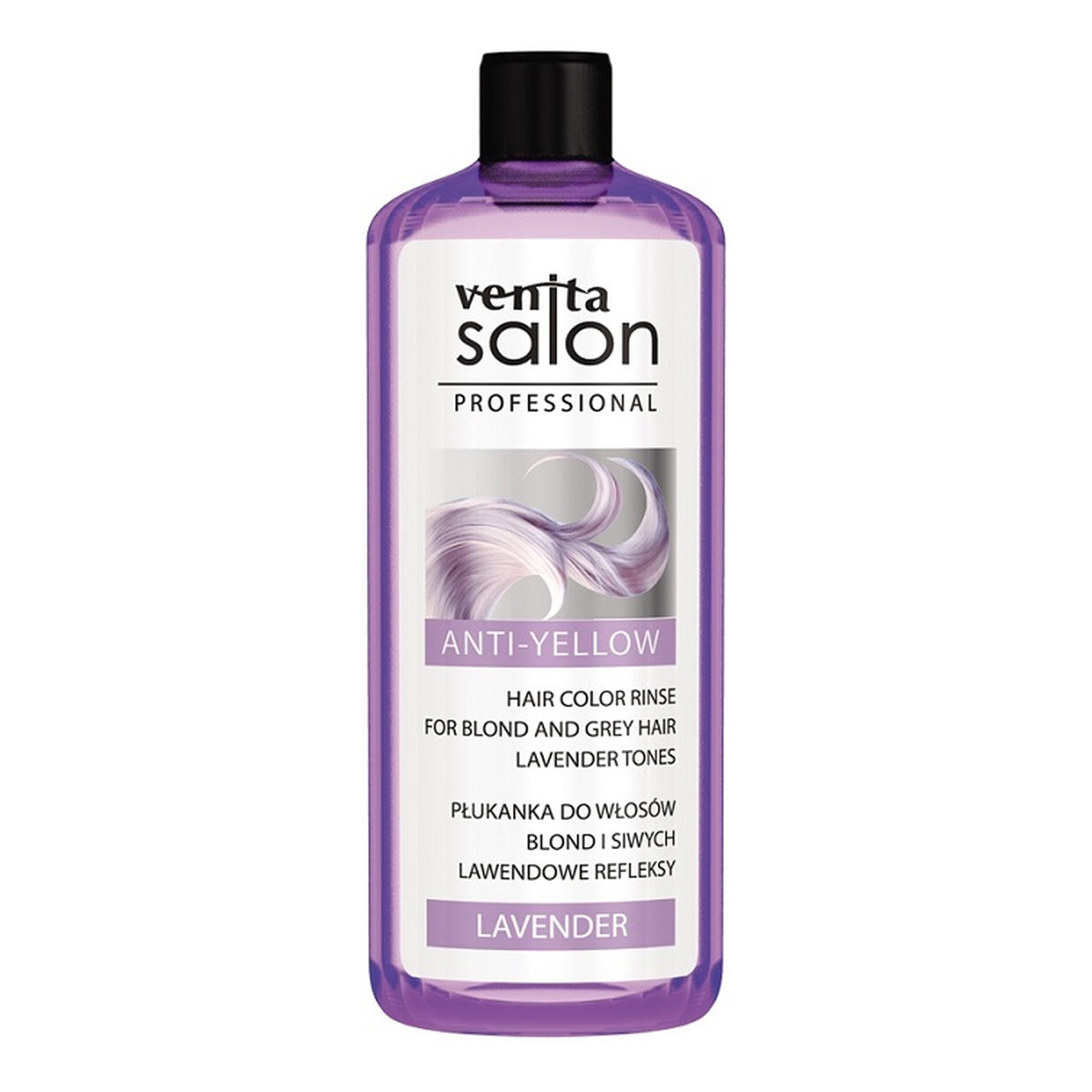 Venita Salon professional anti-yellow hair color rinse płukanka do włosów lavender 200ml