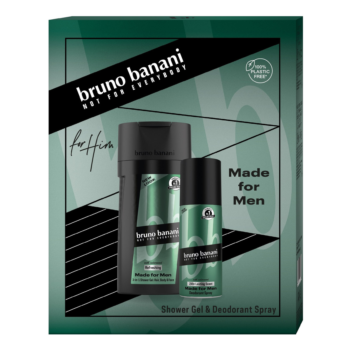 Bruno Banani Made for Man Zestaw prezentowy Dezodorant spray + żel pod prysznic