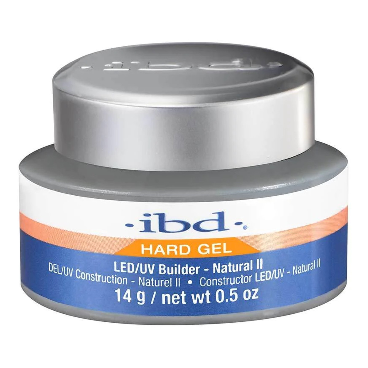 IBD Hard Builder Gel LED/UV Żel budujący natural ii 14g