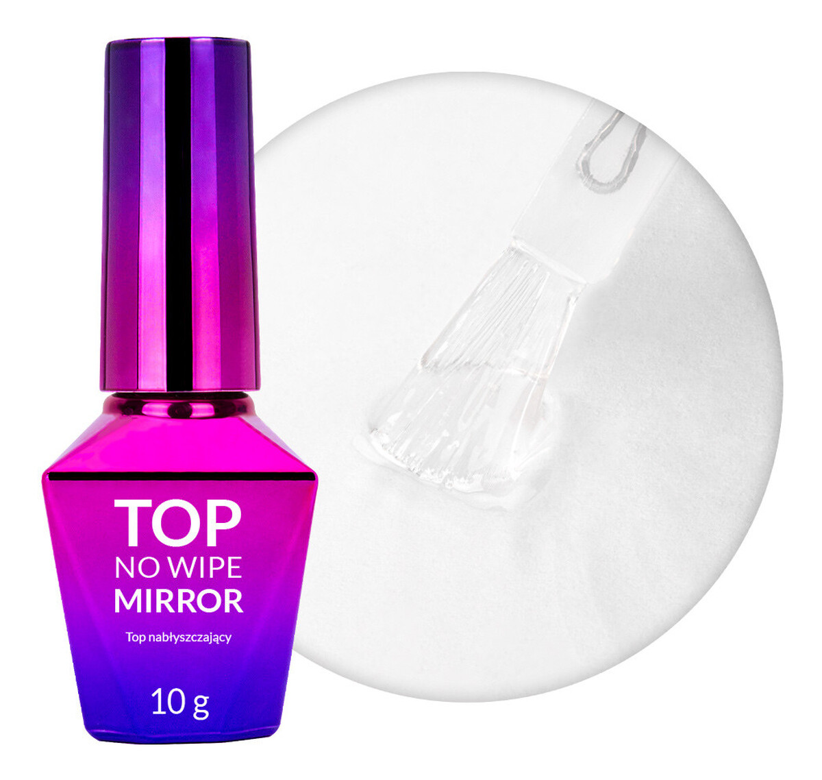 Top no wipe mirror top nabłyszczający