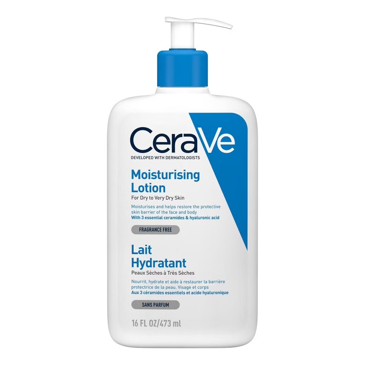 CeraVe Moisturising Lotion Emulsja nawilżająca do suchej i bardzo suchej skóry twarzy i ciała 473ml