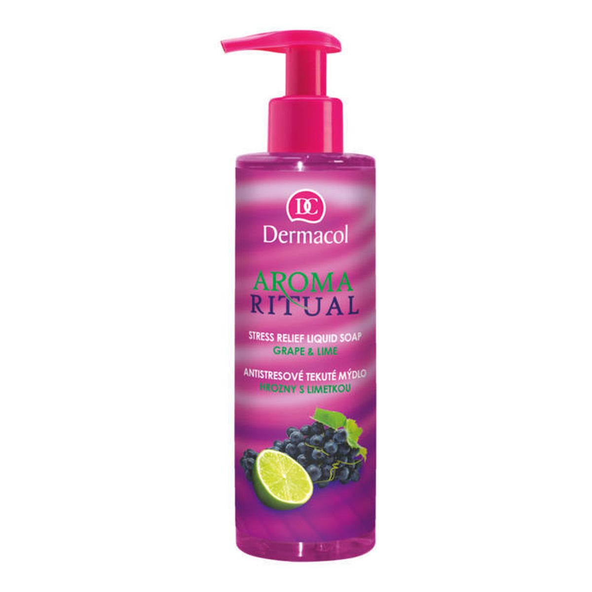 Dermacol AROMA RITUAL mydło w płynie Grape & Lime 250ml