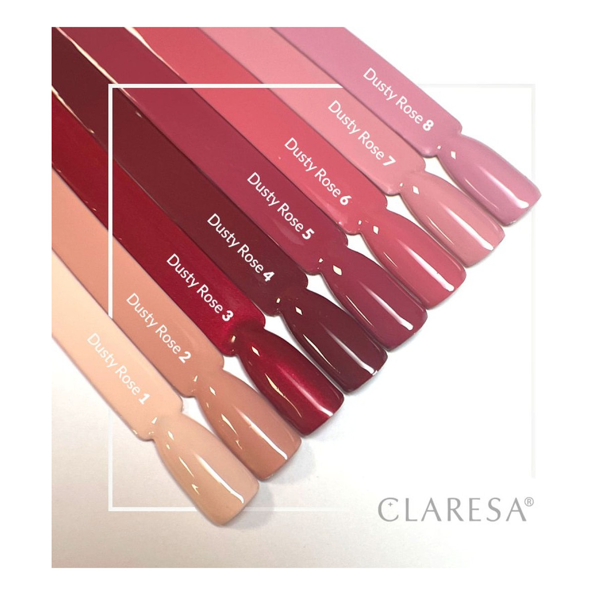 Claresa Dusty Rose Lakier hybrydowy 5g