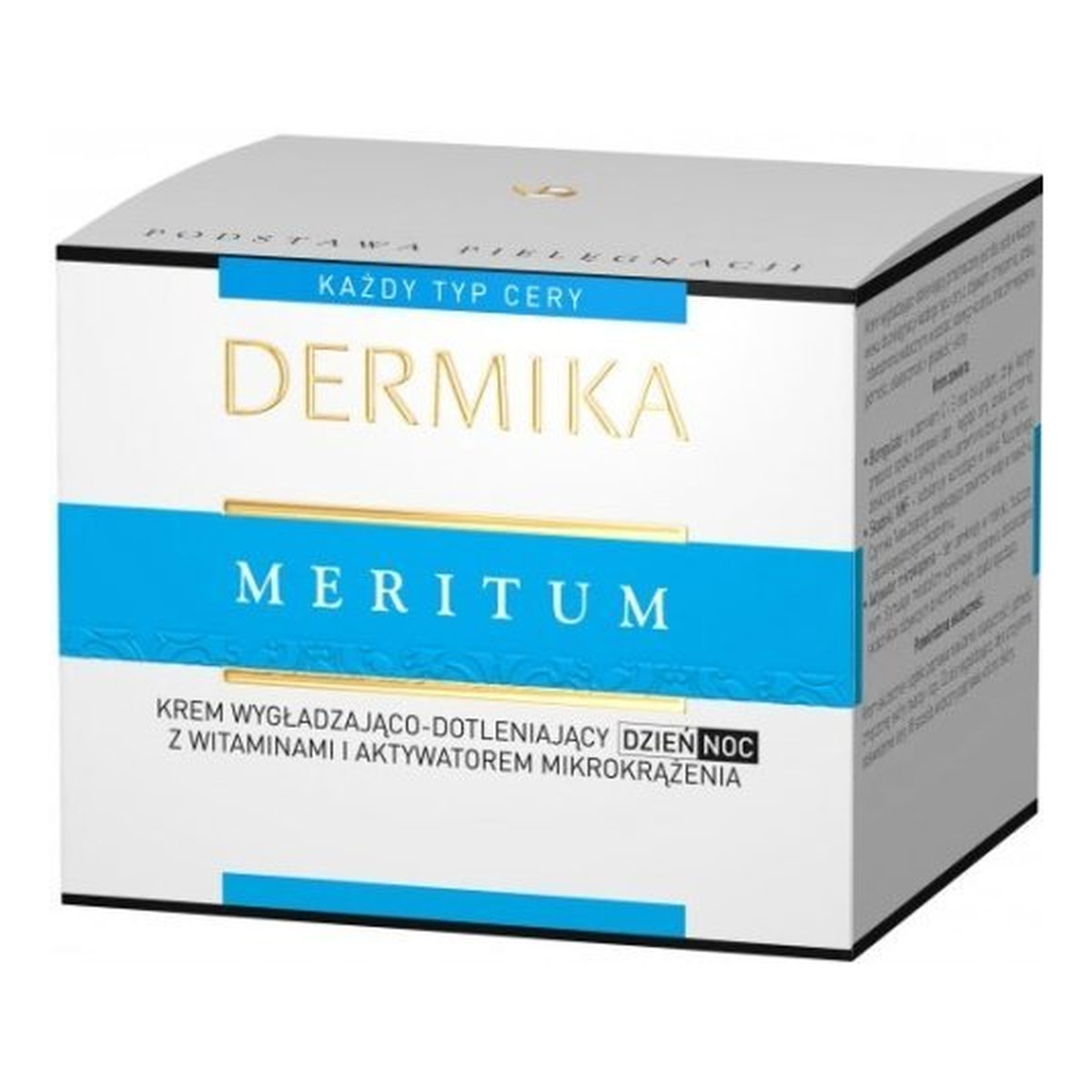 Dermika Meritum Krem Wygładzająco -Dotleniający Na Dzień i Na Noc 50ml