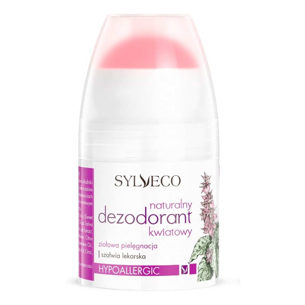 Sylveco Naturalny Dezodorant Kwiatowy, bez aluminium 50ml