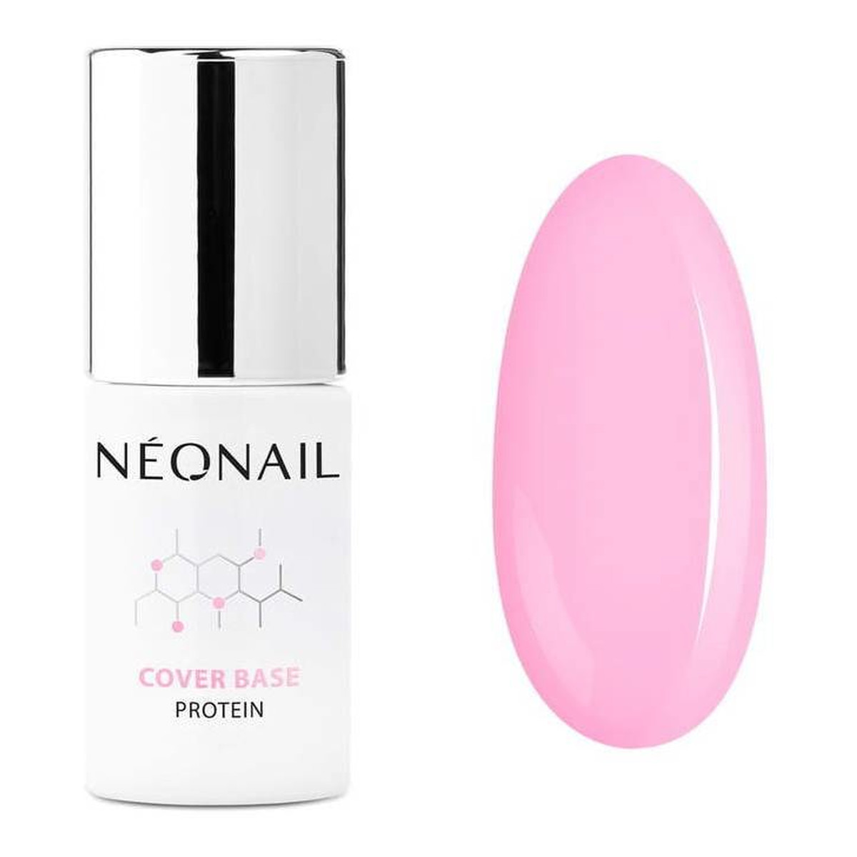 NeoNail Cover Base Protein Baza hybrydowa Pastel Rose 7ml