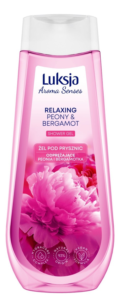 Żel pod prysznic-peonia i bergamotka