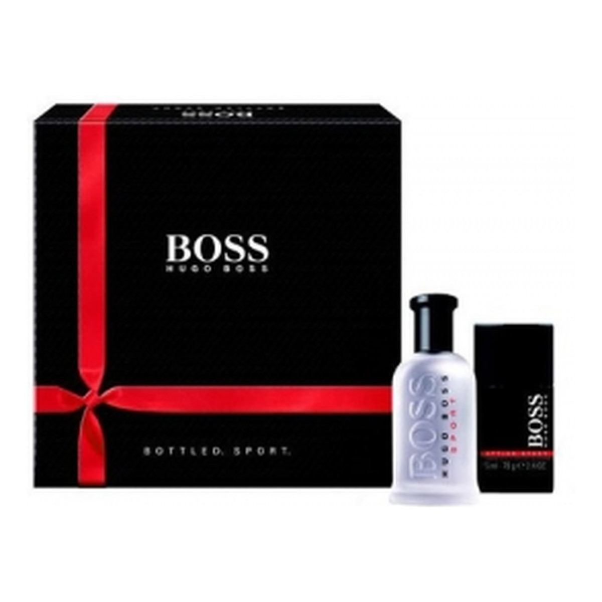 Hugo Boss Bottled Sport Zestaw woda toaletowa spray 100ml + dezodorant w sztyfcie 75ml