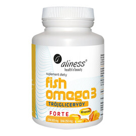 Fish omega 3 forte trójglicerydy 500/250mg suplement diety 60 kapsułek