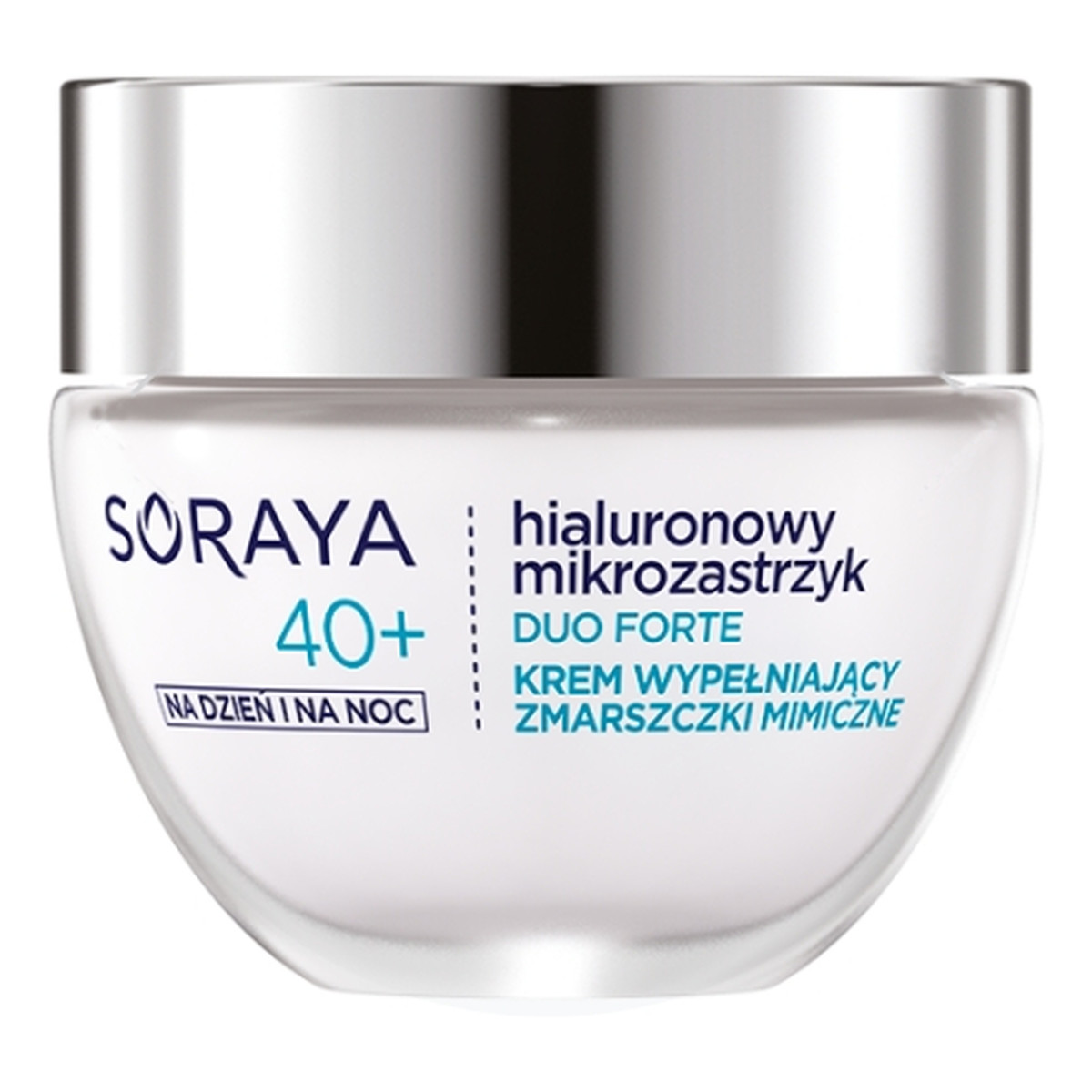 Soraya Hialuronowy Mikrozastrzyk Duo Forte 40+, Krem na dzień i noc 50ml
