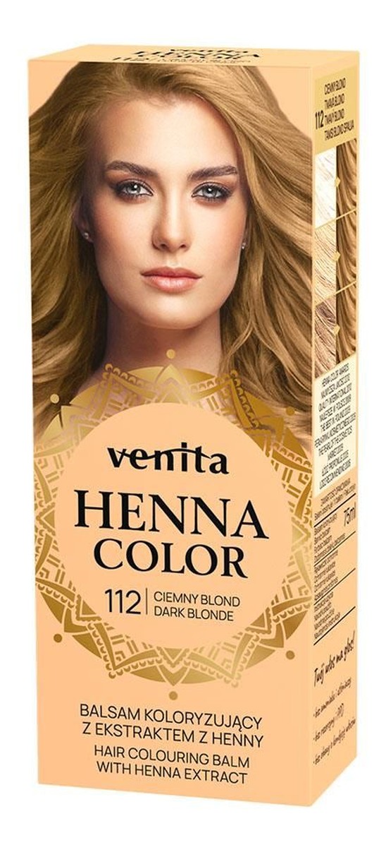 Balsam koloryzujący z ekstraktem z henny TUBA