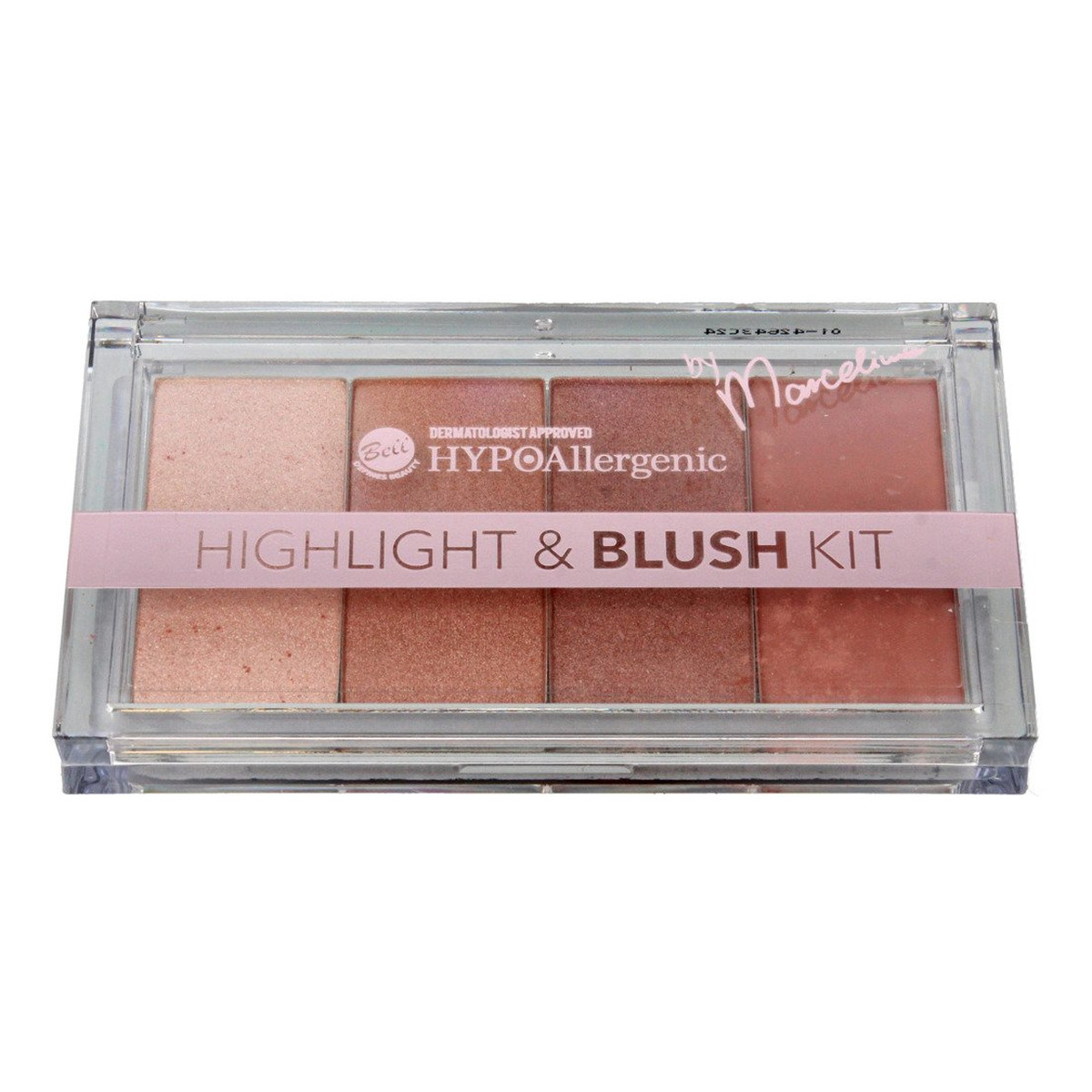 Bell Hypoallergenic Highlight & Blush Kit Zestaw rozświetlaczy i różu 20g