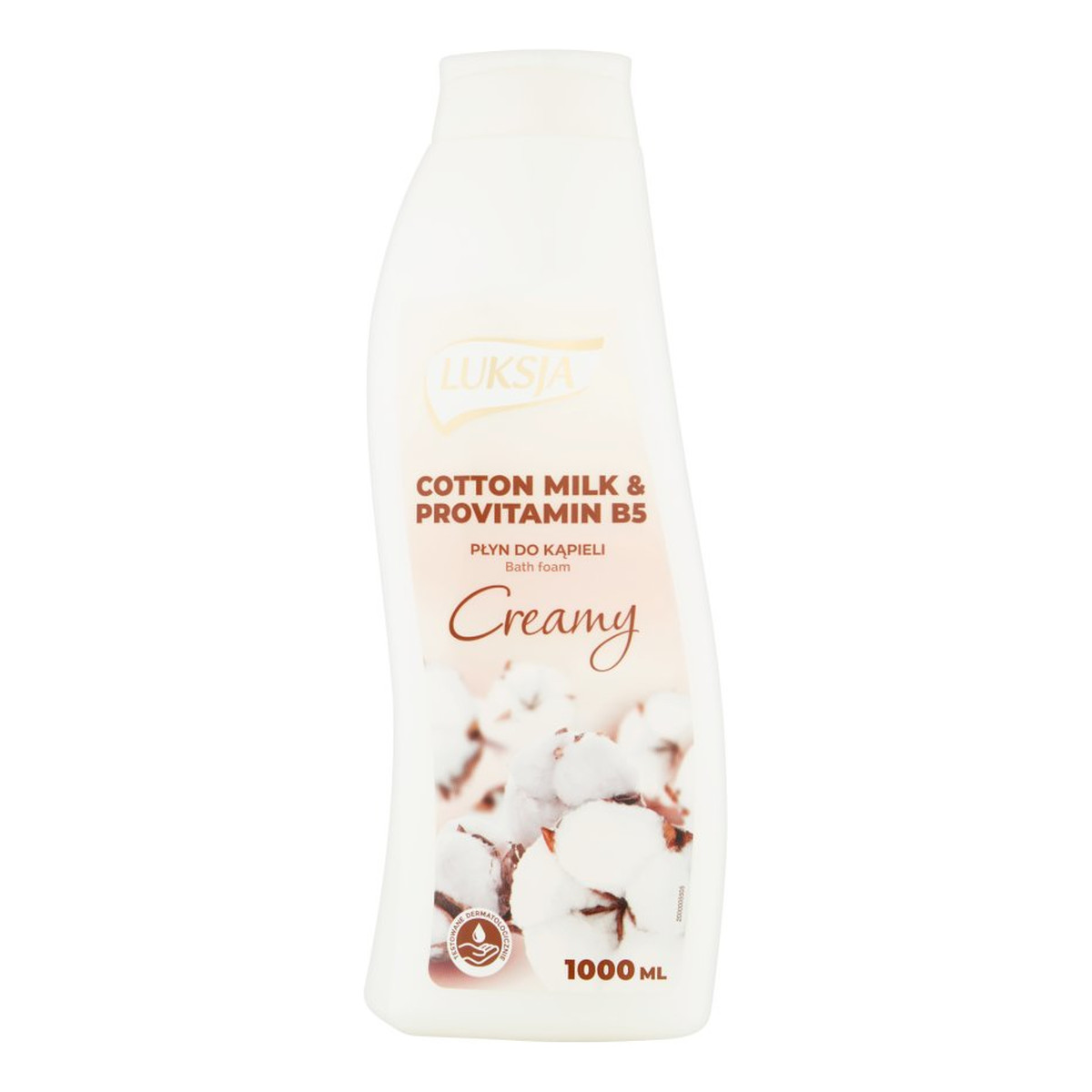 Luksja Creamy Płyn Do Kąpieli Cotton Milk & Provitamin B5 1000ml