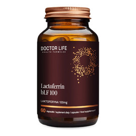 Lactoferrin blf100 laktoferyna 100mg suplement diety 60 kapsułek