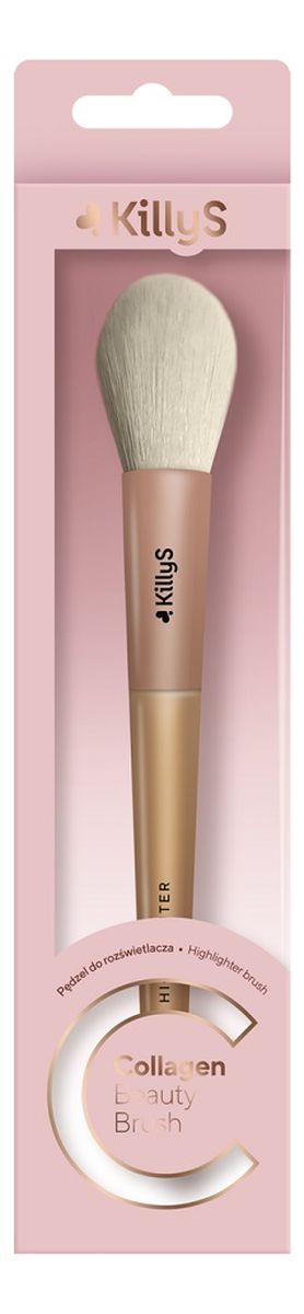 Highlighter Brush Collagen Pędzel do rozświetlacza