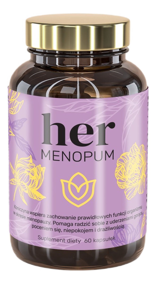 Her menopum suplement diety dla kobiet w okresie menopauzy 60 kapsułek