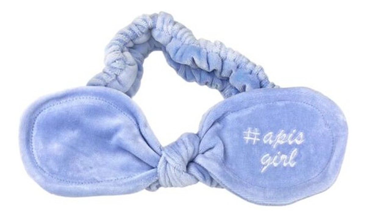 Opaska kosmetyczna baby blue na gumce