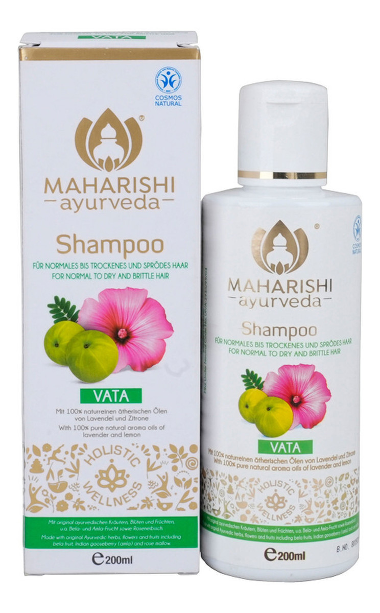 Szampon do włosów suchych i łamliwych Vata