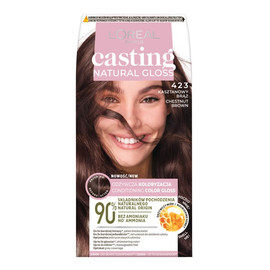 Casting natural gloss farba do włosów 423 kasztanowy brąz