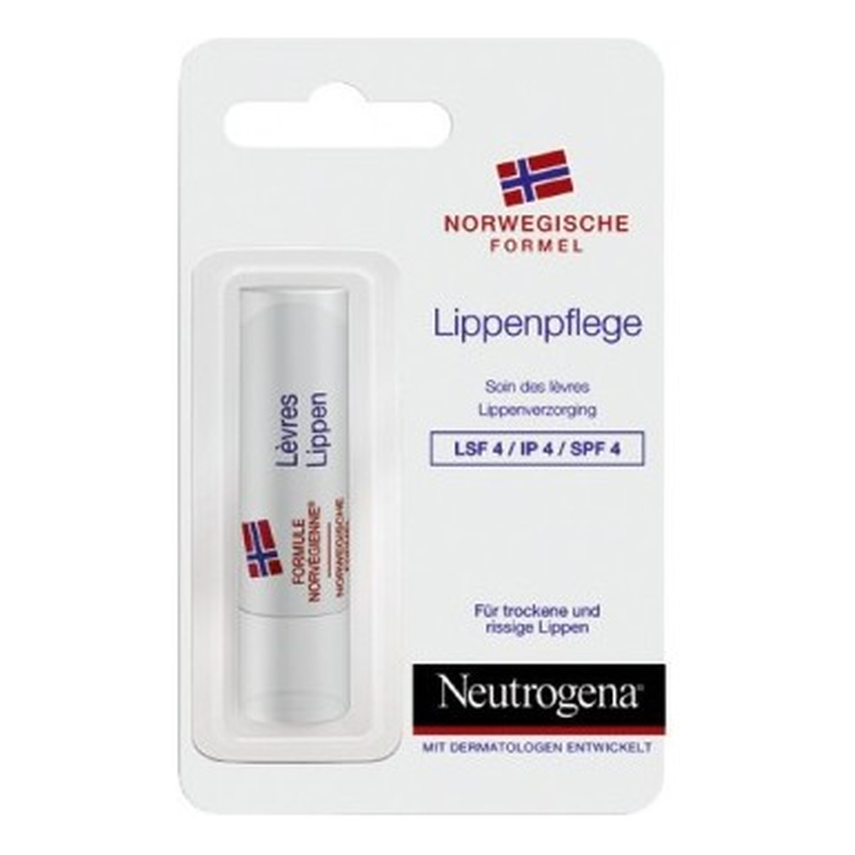 Neutrogena Norwegian Formula Ochronny sztyft do ust SPF4 4.8g