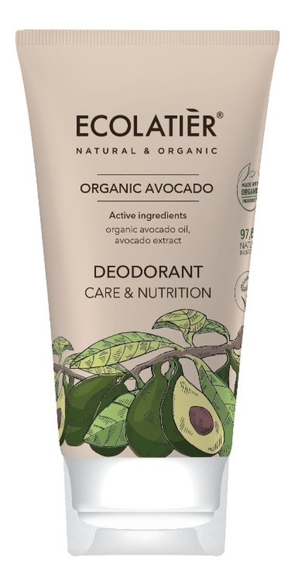 Naturalny dezodorant pielęgnacja i odżywianie