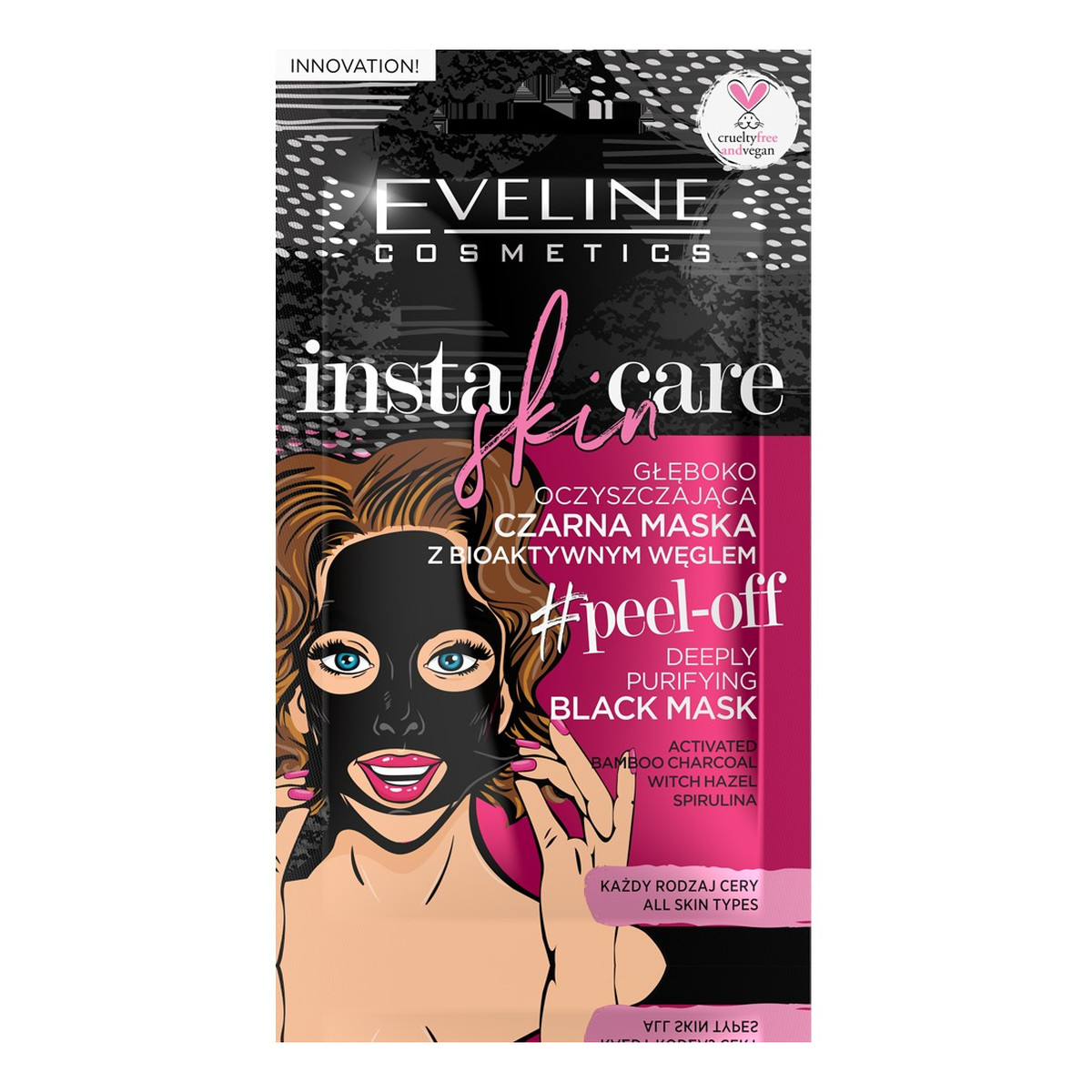 Eveline Insta Skin Care Maska Peel-Off 10ml