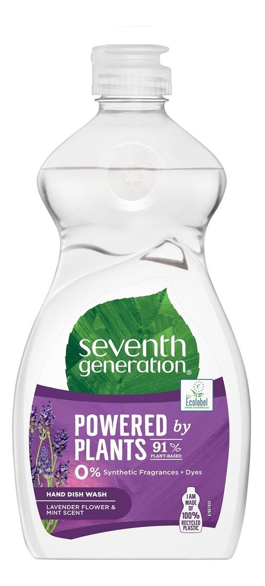 Powered by plants hand dish wash płyn do mycia naczyń lavender flower & mint scent