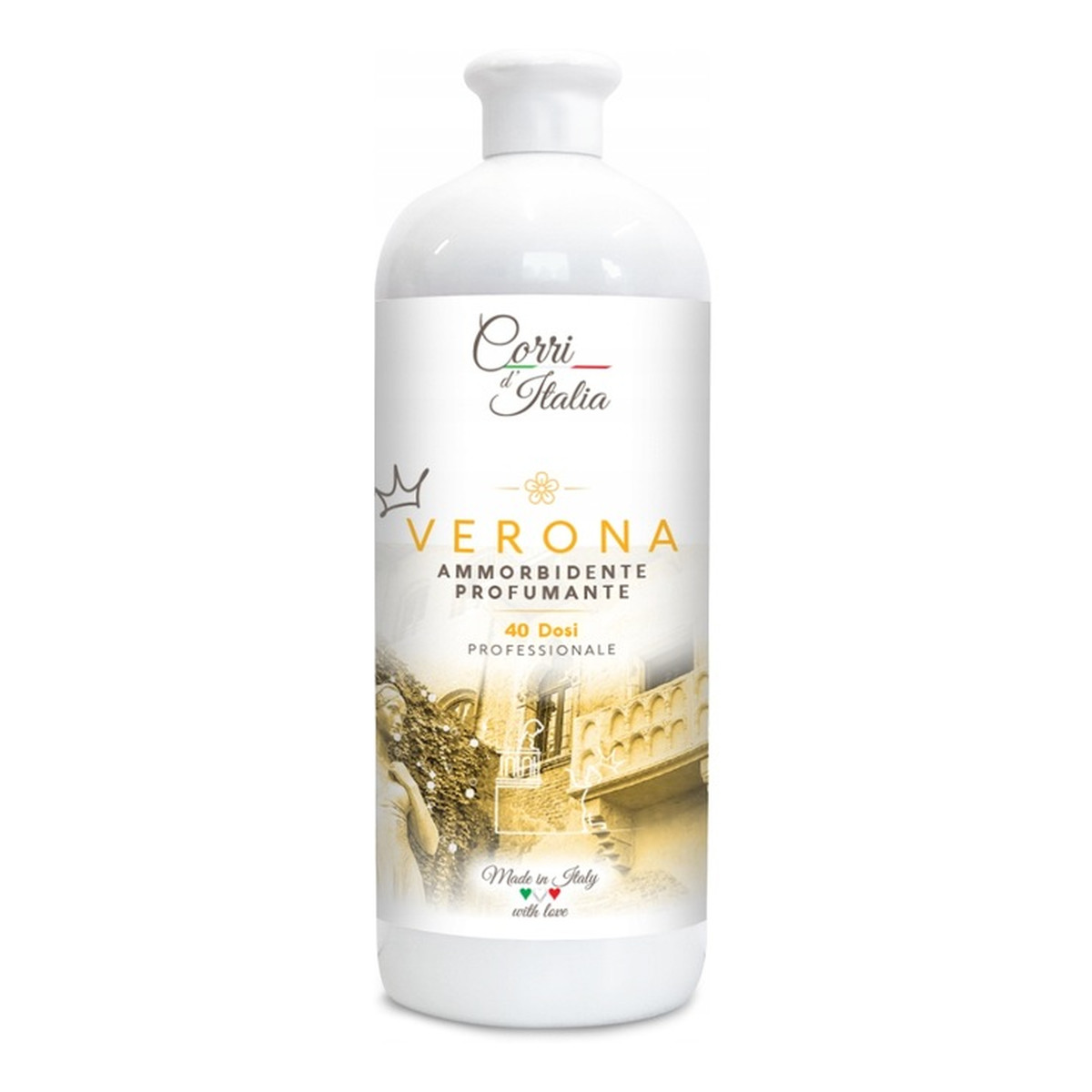 Corri d'Italia Verona Koncentrat perfumowany do płukania 40 prań 1000ml