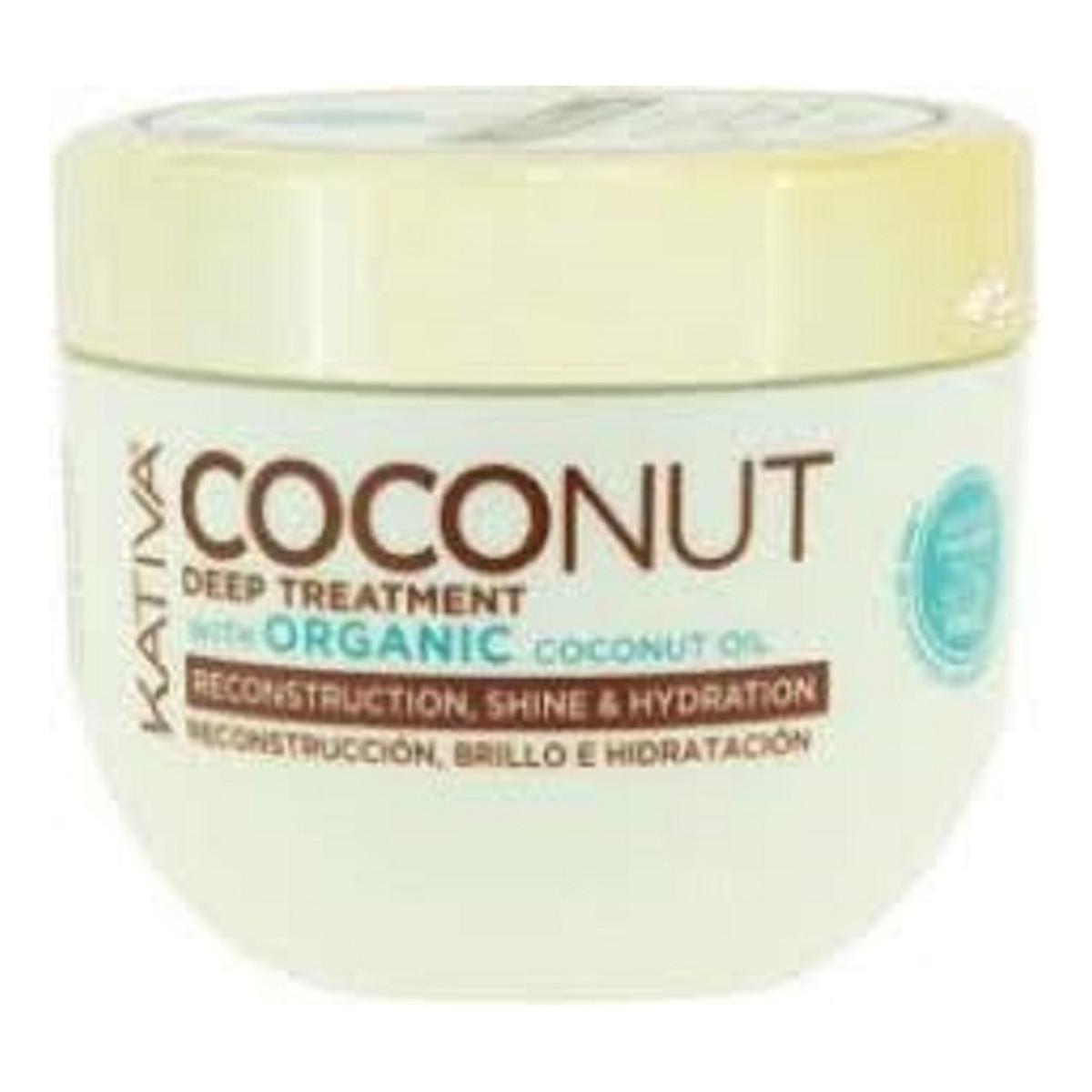 Kativa Coconut deep treatment kokosowa maska do włosów odbudowująca i nadająca połysku 250ml