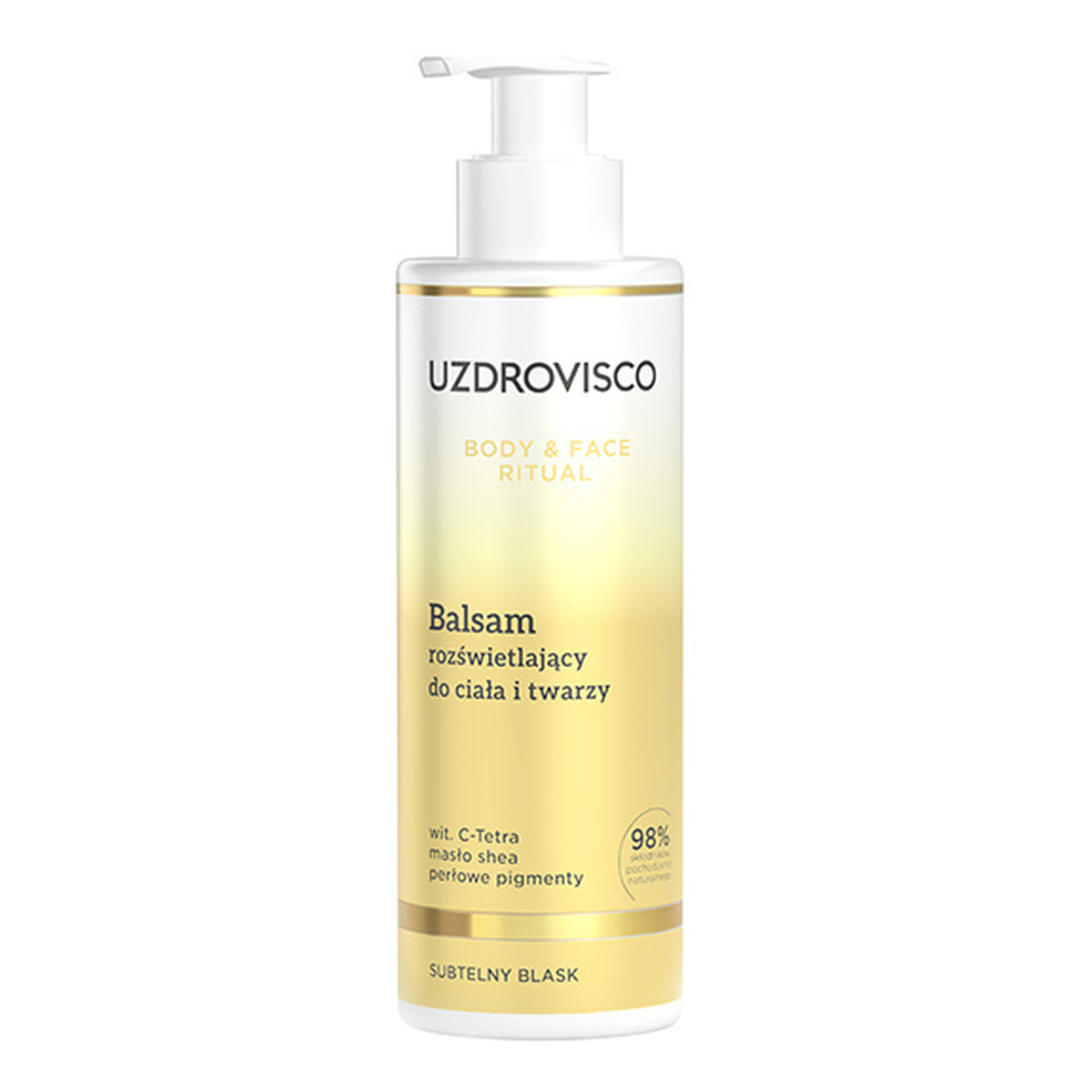 Uzdrovisco Balsam rozświetlający do ciała i twarzy 200ml