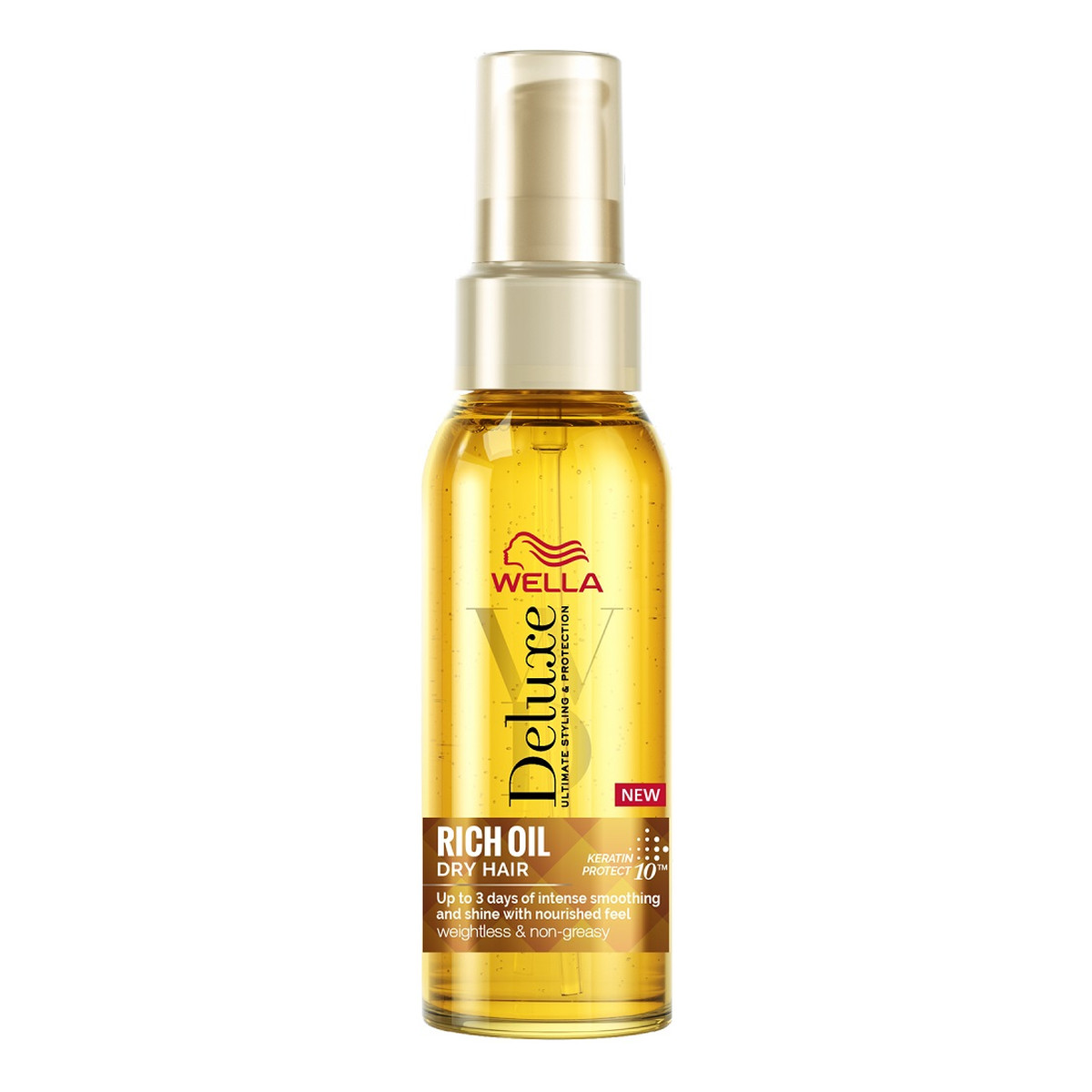 Wella Deluxe Rich Oil Dry Hair bogaty Olejek do włosów suchych i zniszczonych 100ml