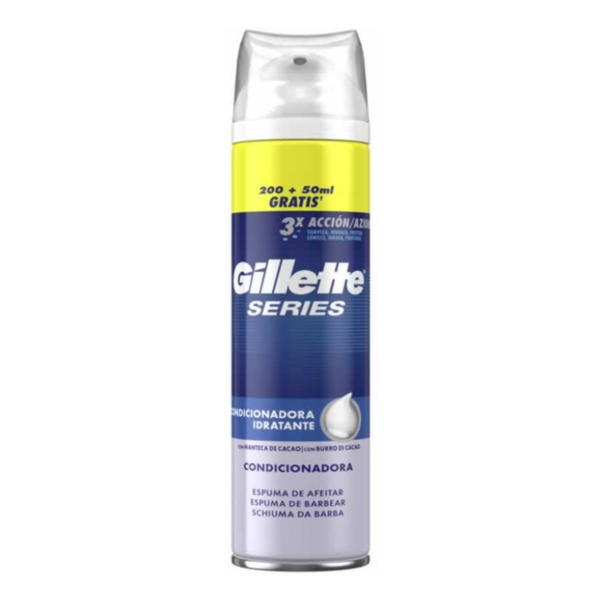 Gillette Series Conditioning pianka do golenia z masłem kakaowym 250ml