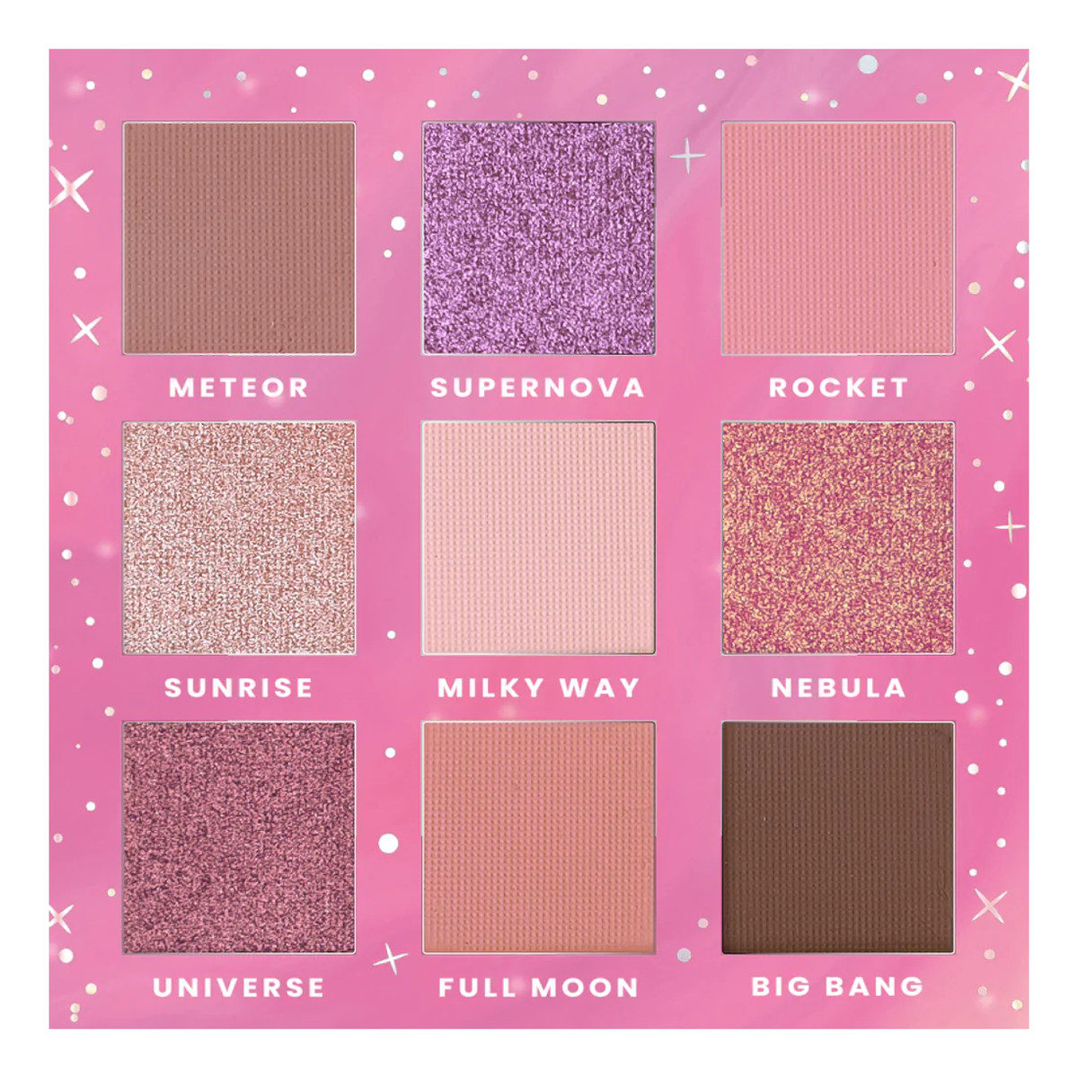 Stars from the Stars Eyeshadow palette paleta cieni do powiek Nebula Rose 10.8g