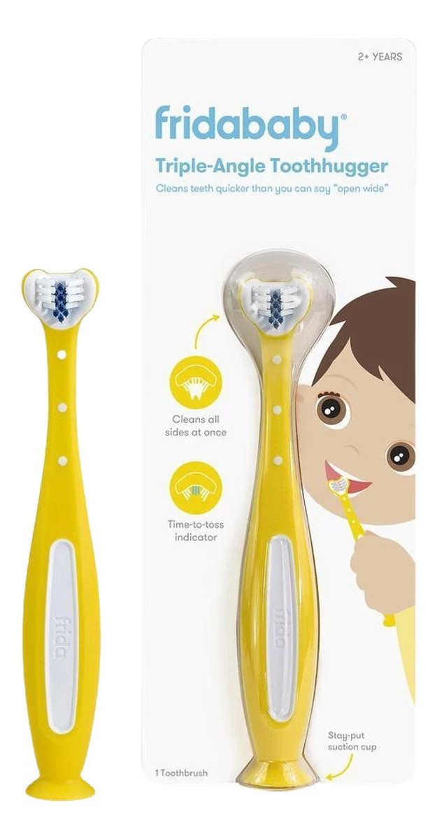 Fridababy tooth hugger 3d szczoteczka do zębów