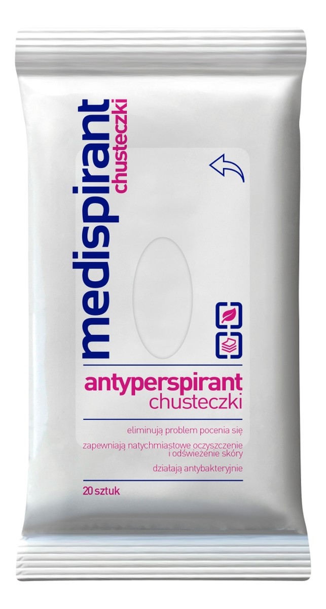 Antyperspirant - chusteczki 20 szt.