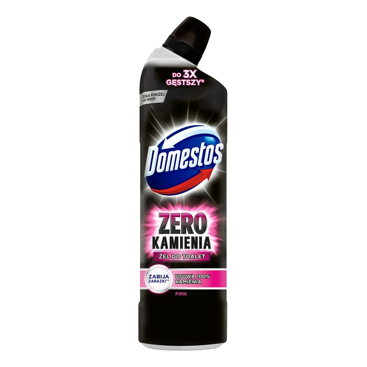 Domestos Zero kamienia Żel do toalet Pink 750ml