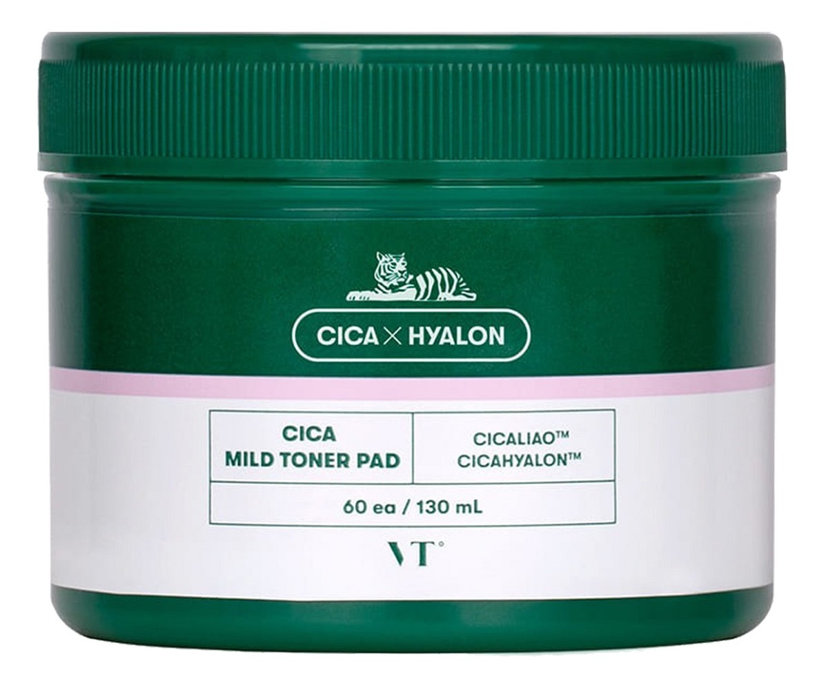 Cica Mild Toner Pad złuszczające płatki tonizujące 60szt.