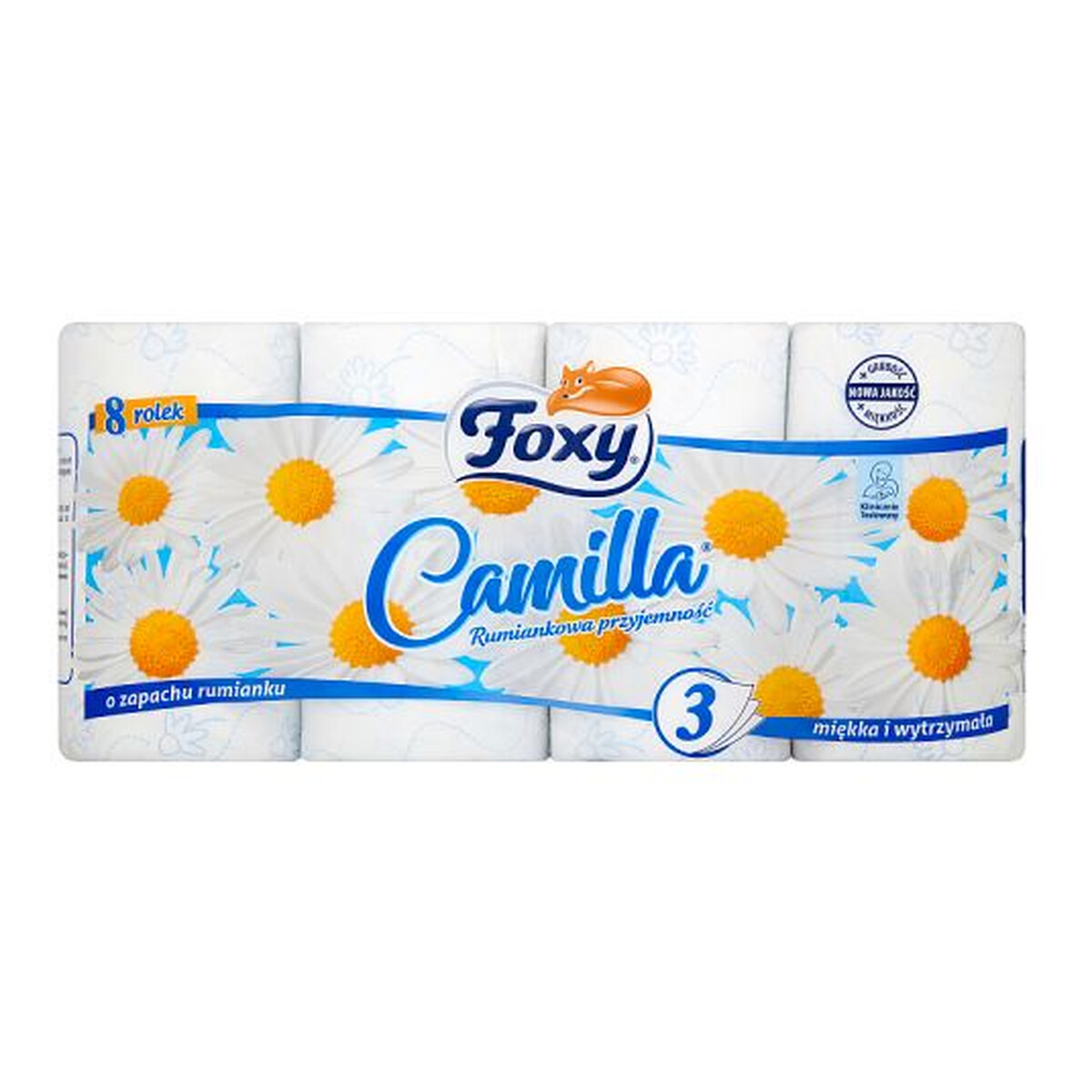 Foxy Camilla Papier toaletowy 8 rolek