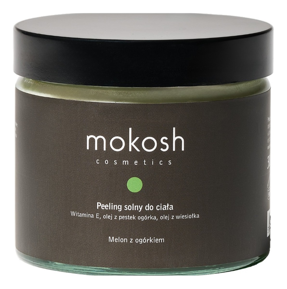 Peeling solny do ciała melon z ogórkiem