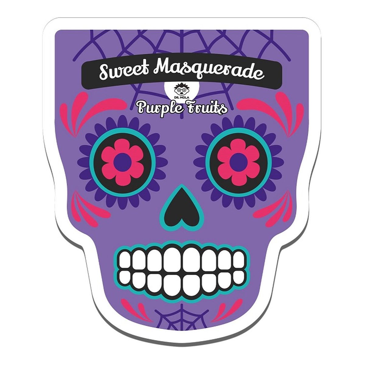 Dr. Mola Sweet Masquarade Purple Fruits Sheet Mask nawadniająco-rewitalizująca maseczka w płachcie 23ml