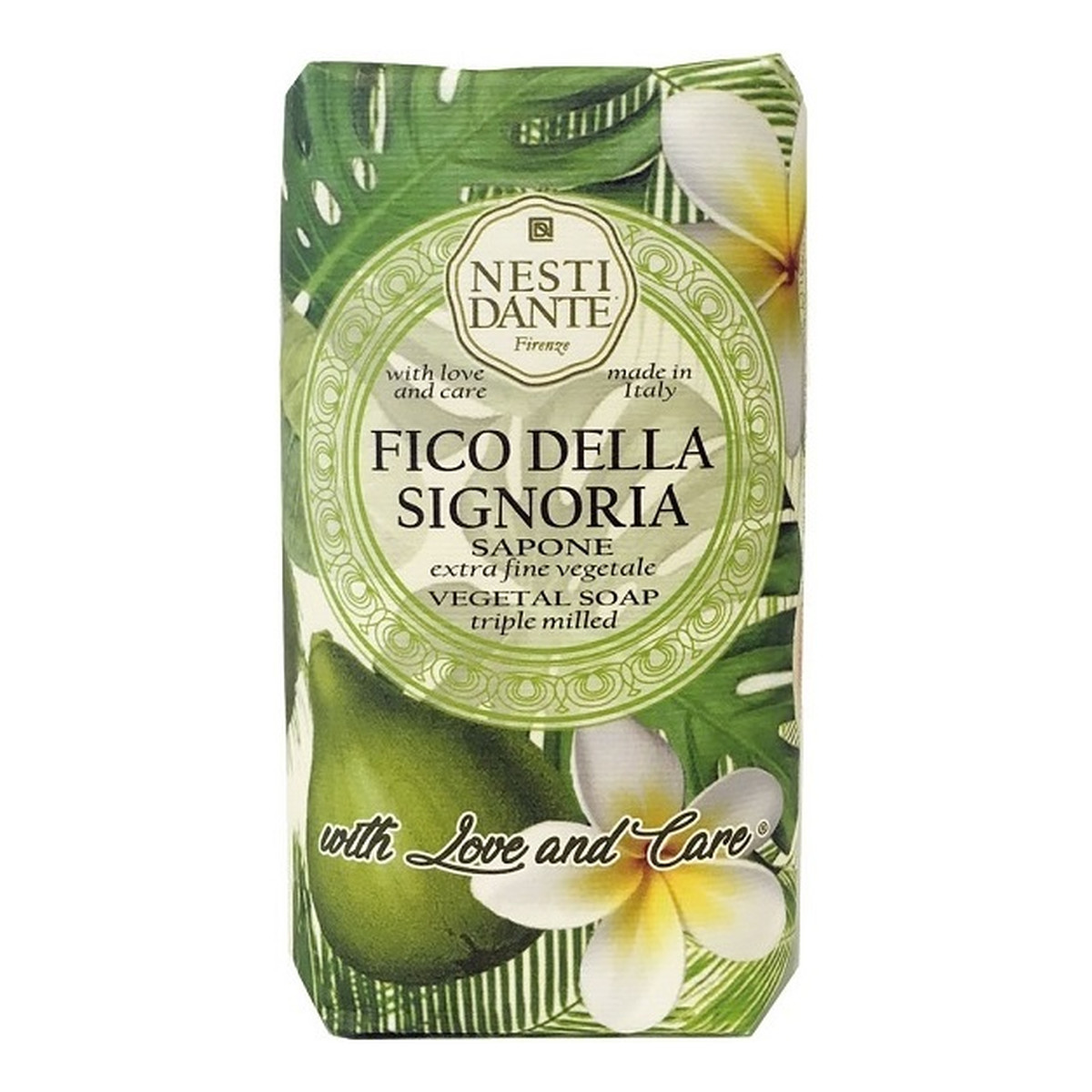 Nesti Dante Fico Della Signoria Sapone naturalne Mydło toaletowe zielona figa 250g