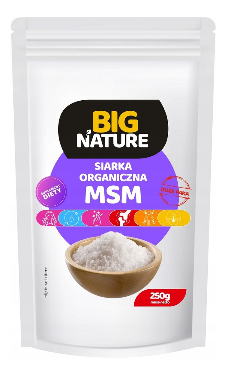 Msm siarka organiczna suplement diety