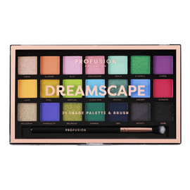 Dreamscape eyeshadow palette paleta 21 cieni do powiek z pędzelkiem