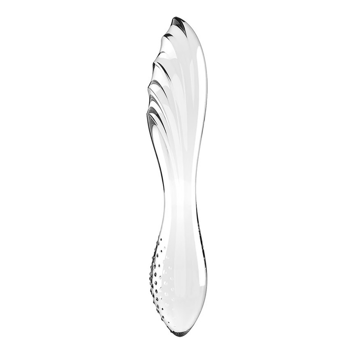 Satisfyer Dazzling crystal 1 dildo szklane transparent