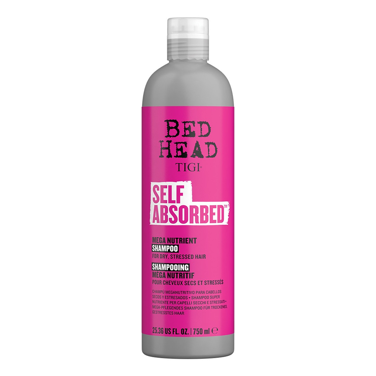 Tigi Bed head self absorbed nourishing shampoo odżywczy szampon do włosów suchych i zestresowanych 750ml