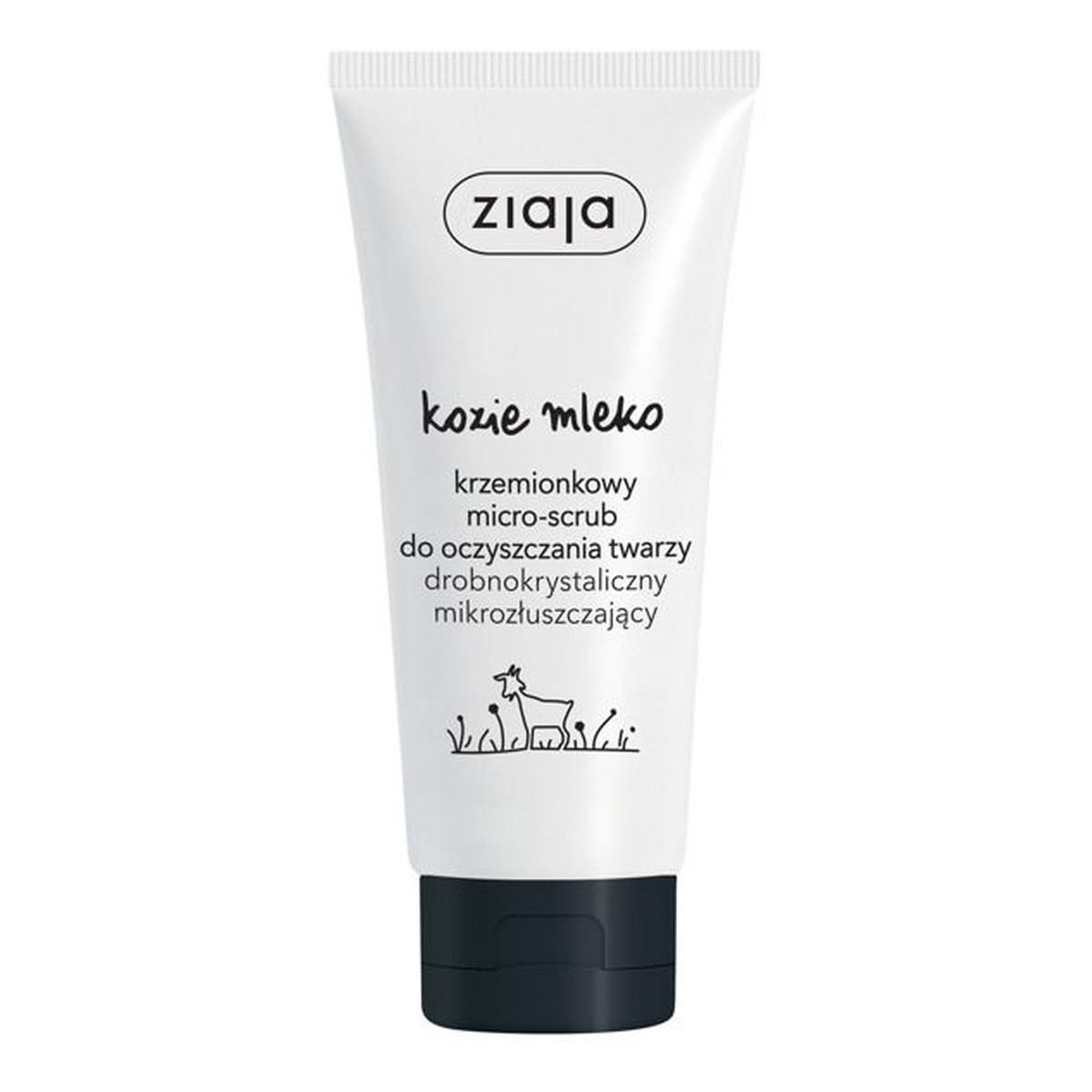 Ziaja Kozie Mleko Mleko krzemionkowy micro-scrub do oczyszczania twarzy 75ml