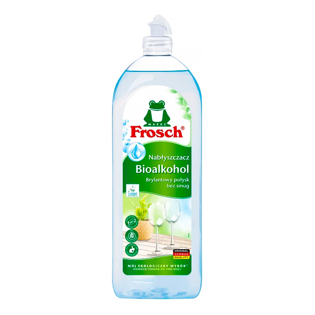 Frosch Nabłyszczacz do zmywarki na bazie bioalkoholu 750ml