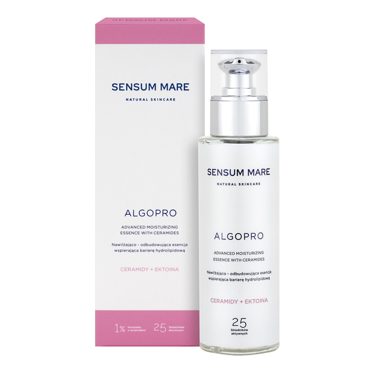 Sensum Mare Algopro nawilżająco-odbudowująca esencja wspierająca barierę hydrolipidową 100ml