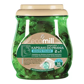 Kapsułki do prania konopie polskie 2 w 1 50 sztuk